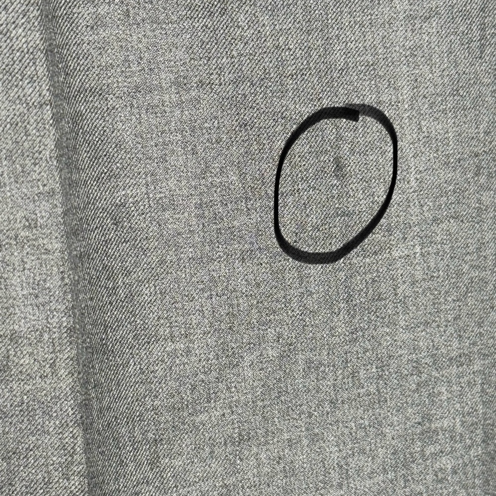 Zanella Devon Men’s Dress Pants Size 36 Gray Quattro Lame Wool Stretch Waistband - Picture 10 of 10